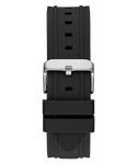 GW0799G3 GUESS Mens Black Silver Tone Multi-function Watch