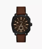 FS6101 Machine Chronograph Brown Leather Watch