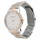 Kenneth Cole Diamond Analog Silver Dial Men's Watch-KC50120001MN