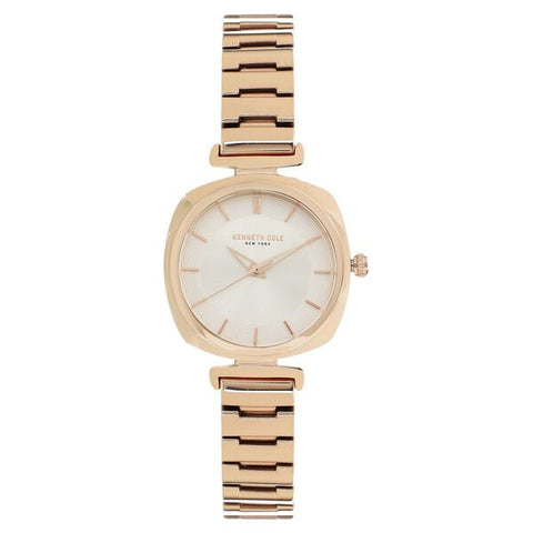 KC50188002LD  Kenneth Cole Quartz Analog Silver Dial Stainless Steel Strap Watch for Women