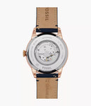 ME3171I Townsman Automatic Navy Leather Watch