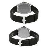 NT15782489SL03 - Titan Analog Silver Dial Couple watch