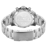 NTPLPEWJK2204201 - Police Black Dial Silver Strap Watch for Men