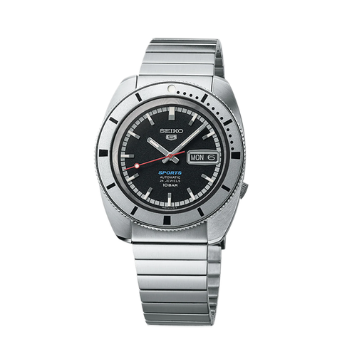 SRPL05K1 Seiko 5 Sports ‘Pepper Black’ 1968 Recreation Limited Edition