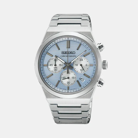 SSB459P1 Seiko BESTSELLER Conceptual Men Quartz Light Blue Dial Chronograph Stainless Steel Watch