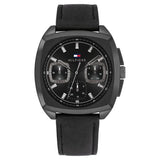TH1710556 - Tommy Hilfiger Black Dial Leather Strap Watch for Men
