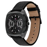 TH1710556 - Tommy Hilfiger Black Dial Leather Strap Watch for Men