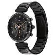 NTTH1782390 - Quartz Black Dial Stainless Steel Strap Watch