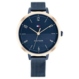 TH1782581 - Tommy Hilfiger Blue Dial Stainless Steel Strap Watch for Women