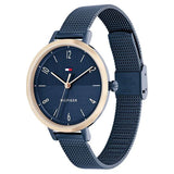 TH1782581 - Tommy Hilfiger Blue Dial Stainless Steel Strap Watch for Women