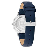 TH1782764 - Tommy Hilfiger Blue Dial Blue Leather Strap Watch For Women