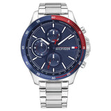 TH1791718W - Tommy Hilfiger Blue Dial Stainless Steel Strap Watch for Men