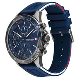 TH1791721W - Tommy Hilfiger  Blue Dial Silicone Strap Watch for Men