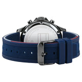 TH1791721W - Tommy Hilfiger  Blue Dial Silicone Strap Watch for Men