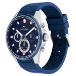 TH1710590 Tommy Hilfiger Quartz Multifunction Black Stainless Steel Strap for Men
