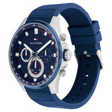 TH1710590 Tommy Hilfiger Quartz Multifunction Black Stainless Steel Strap for Men