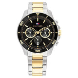 TH1792095W - Tommy Hilfiger Black Stainless Steel Strap for Men