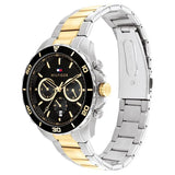 TH1792095W - Tommy Hilfiger Black Stainless Steel Strap for Men