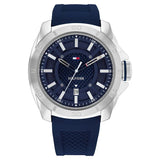 TH1792134 - Tommy Hilfiger  Blue Dial Blue Silicone Strap Watch for Men