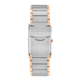 TIMEX Silver Tone Rectangle Dial Analog Men's Watch - TW000L525