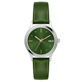 TW051HL01 Helix Analog Leather Watch Women