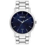 TW053HG00 Helix   Blue Round Analog Stainless Steel Watch Men