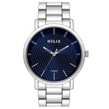 TW053HG00 Helix   Blue Round Analog Stainless Steel Watch Men