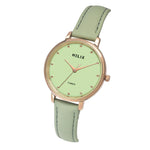 TW056HL00 Helix Analog Leather Watch Women