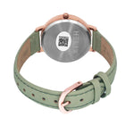 TW056HL00 Helix Analog Leather Watch Women