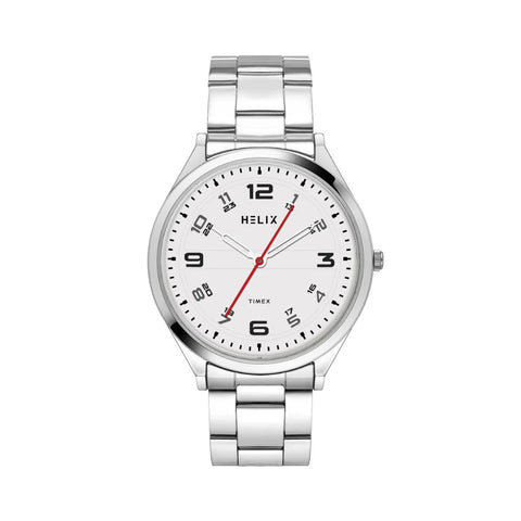 TW060HG00T Helix  Round Analog Stainless Steel Watch Men