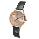TW060HL02T Helix Rose Gold Round Analog Leather Watch Women