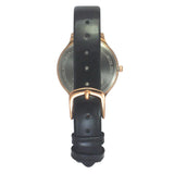TW060HL02T Helix Rose Gold Round Analog Leather Watch Women