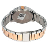 TW0TG7617 Timex Men Multifunction Black Round Brass Dial Watch