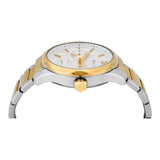 Timex Men White Round Multifunction Dial Watch- TW0TG7624
