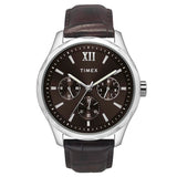 TW0TG7633 Timex Men Brown Round Dial Analog Watch