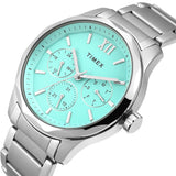 TIMEX Men Tiffany Blue Round Dial Analog Watch - TW0TG7639