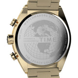 TW2W22100UJ Timex Legacy Tonneau Chronograph 42mm Stainless Steel Bracelet Watch