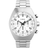 Timex Legacy Tonneau Chronograph 42mm Stainless Steel Bracelet Watch