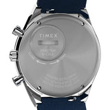 Q Timex Chronograph 40mm Leather Strap Watch  TW2W51700UJ