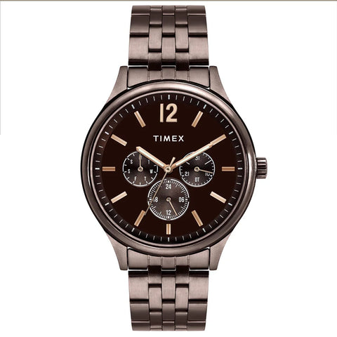 TIMEX Men Brown Round Dial Analog Watch - TWEG18436