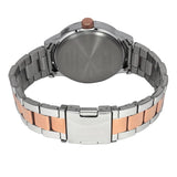 TWEG19919 Timex Men Analog Black Round Brass Dial Watch