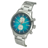 TWEG19931 Timex Cosmic Awe Men Chronograph Round Dial Teal Watch