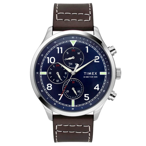 TIMEX Men Blue Round Dial Analog Watch - TWEG23901