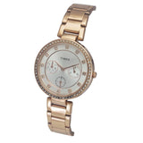 Timex Women Silver Round Dial Analog Watch - TWEL18702