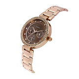 TIMEX Brown Round Dial Analog Women's Watch - TWEL18721
