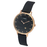 Timex Women Black Round Dial Analog Watch - TWEL19101