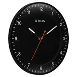 W0010PA03 Titan Contemporary Black Clock