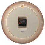 NCW0022MA01A Titan Metallic White Wall Clock