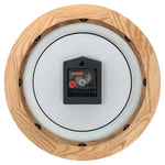 NBW0034WA01 Titan Wooden Brown Wall Clock with Glass Dial