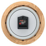 NBW0034WA01 Titan Wooden Brown Wall Clock with Glass Dial